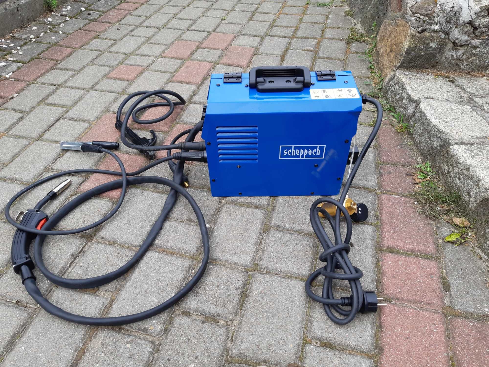 4w1 Migomat Bez Gazowy Spawarka TIG Scheppach WSE 4000 MULTI