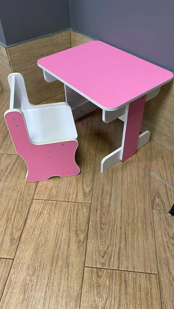 Детский Стол +Стул. Стол парта, столы для творчества