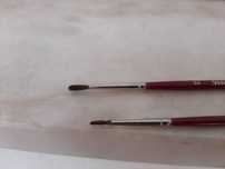 2 pinceis Pelikan 25 nr 1 e 2.