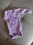 Wełniane body 50 56  pętelka  merino wool