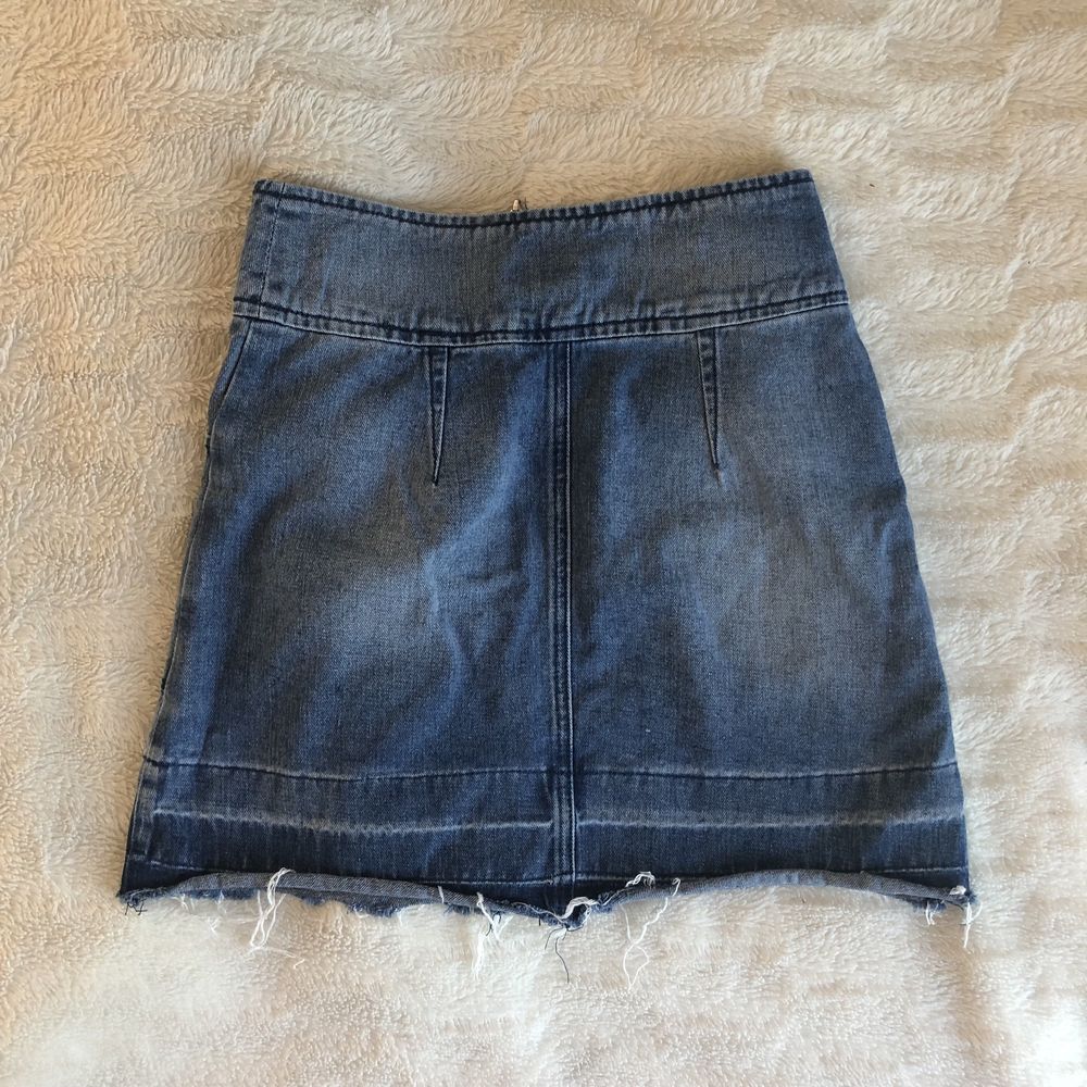 Jeansowa spodniczka mini