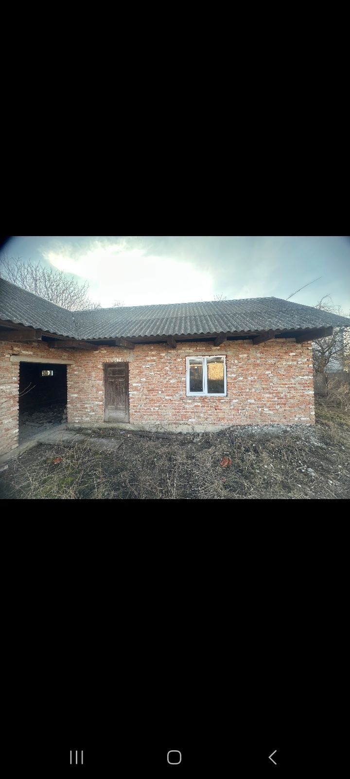 Продам незавершене будівництво.