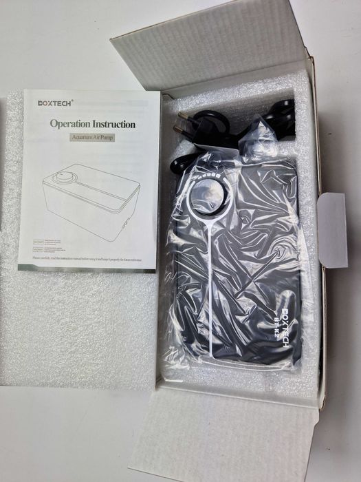 Pompka do akwarium Boxtech BT-K2 regulowana cicha 5W wydajna czarna