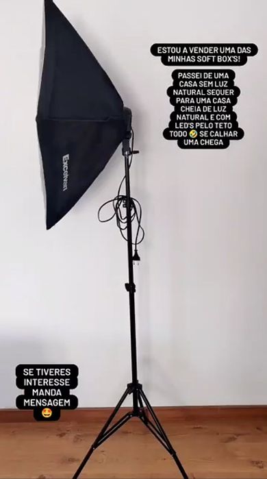 Softbox Excelvan - Fotografia & Vídeo