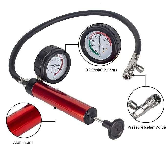 GOTLUCK GOT15 Uniwersalny Zestaw Tester do Badania Ciśnienia Chłodnicy