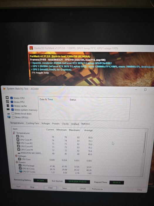 HP Omen 17/ 17.3 FHD 144Hz/i7 12700H/RTX 3070ti 150W/DDR5 32Gb/2T ssd