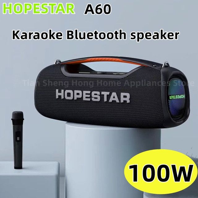 Портативная Bluetooth колонка Hopestar A60 100w black Новинка!!!