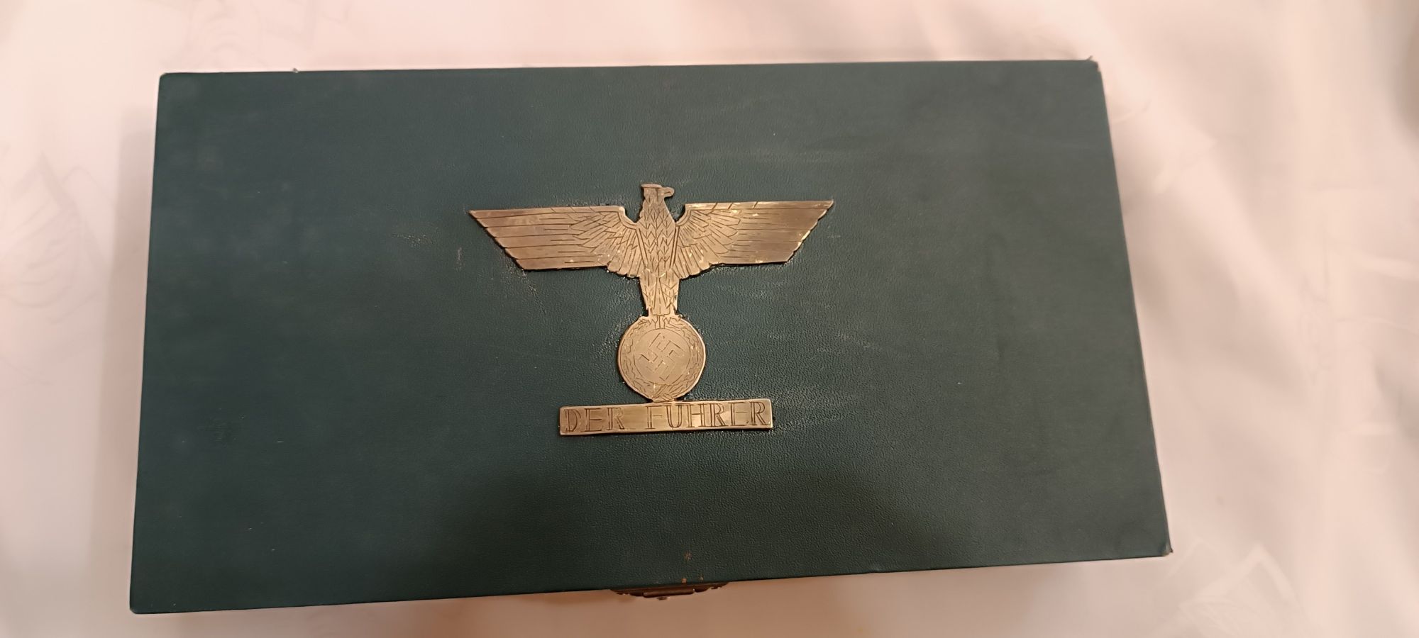 Komplet łyżeczek, kantyna oficerska, etui III Rzesza
