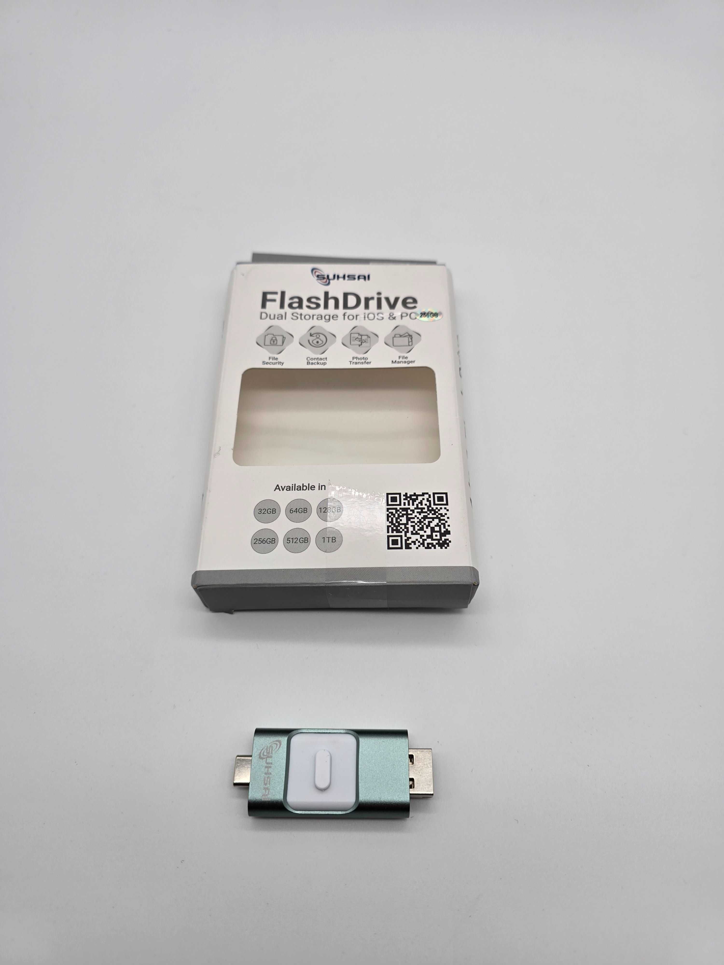 Pendrive SUHSAI 4-w-1 256 GB USB 3.0, szybkozłączka pamięć flash USB