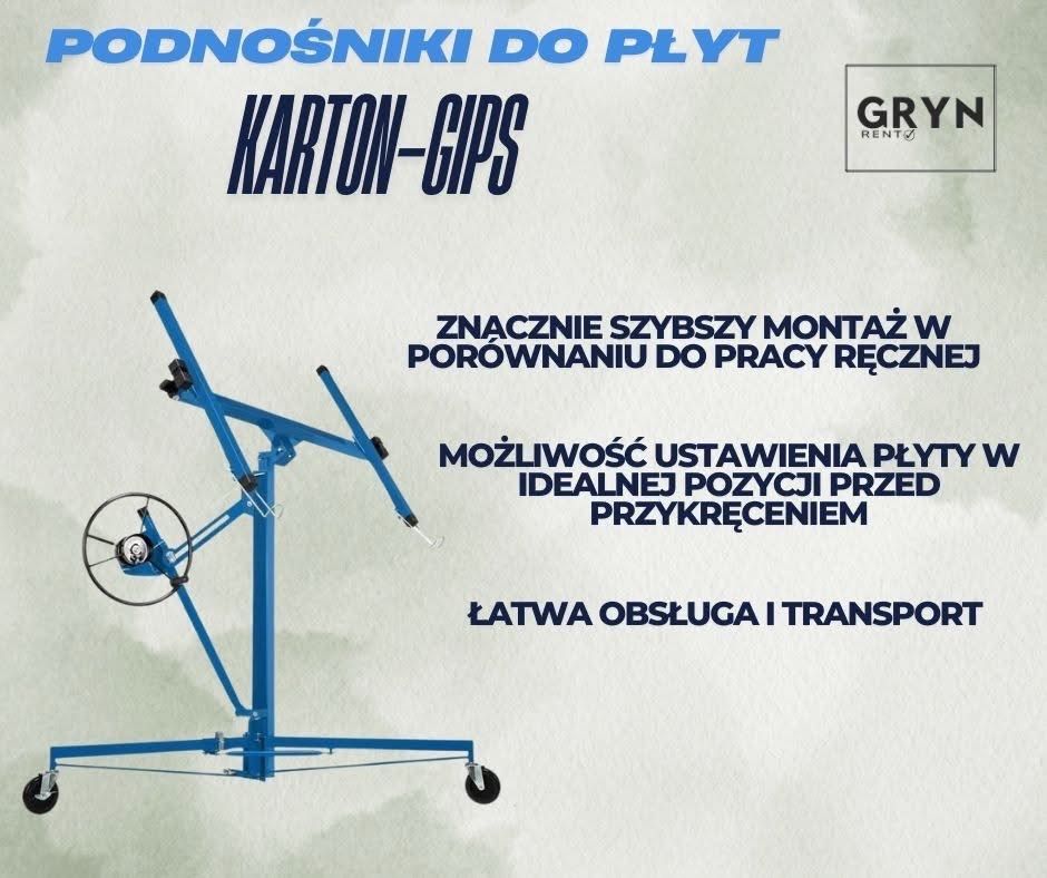 Wypożyczalnia sprzętu narzędzi GRYN RENT