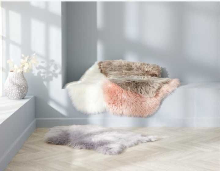 Sztuczna skóra dywanik