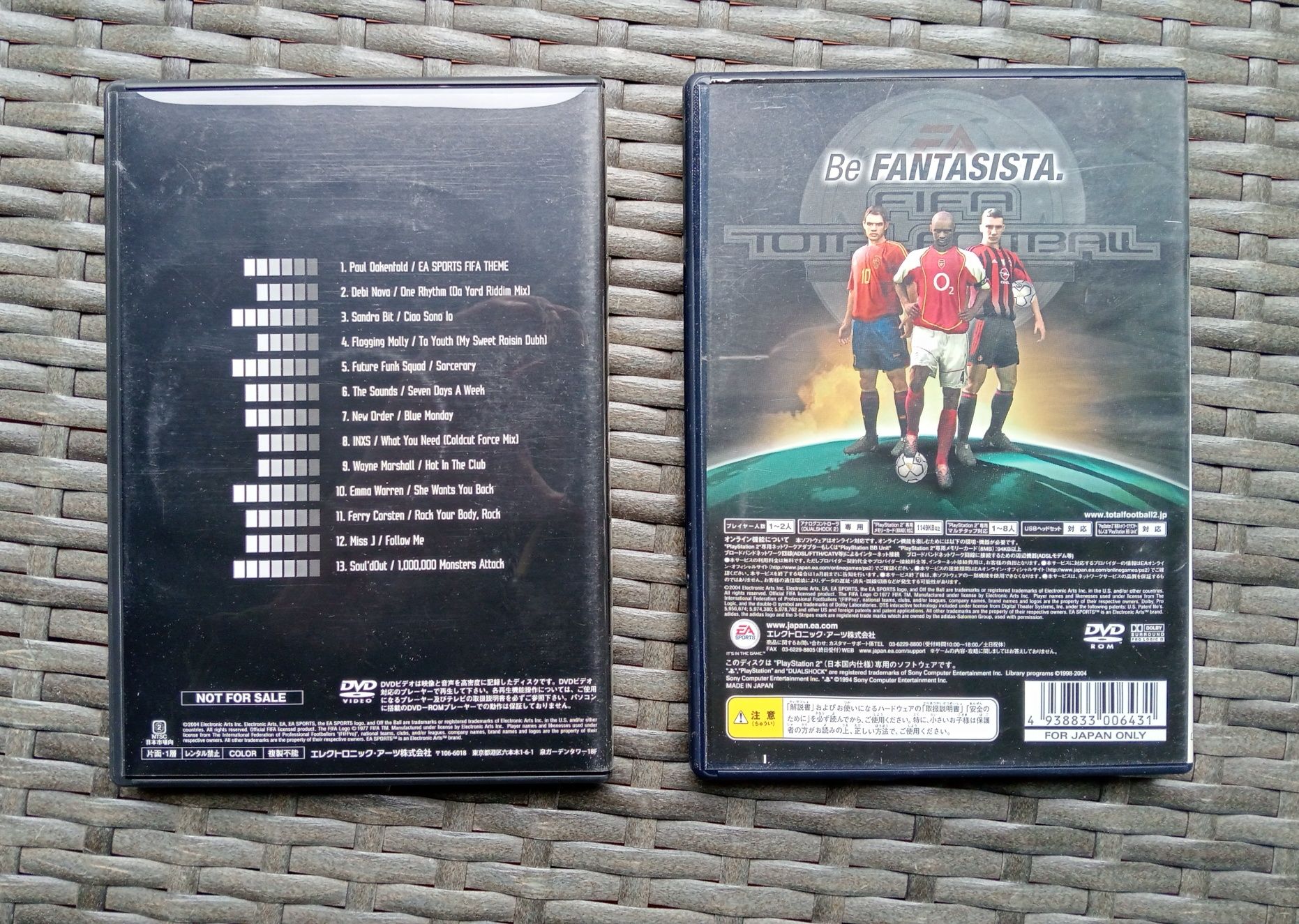 Gra PS2 PlayStation 2 FIFA Total Football 2 kolekcjonerska