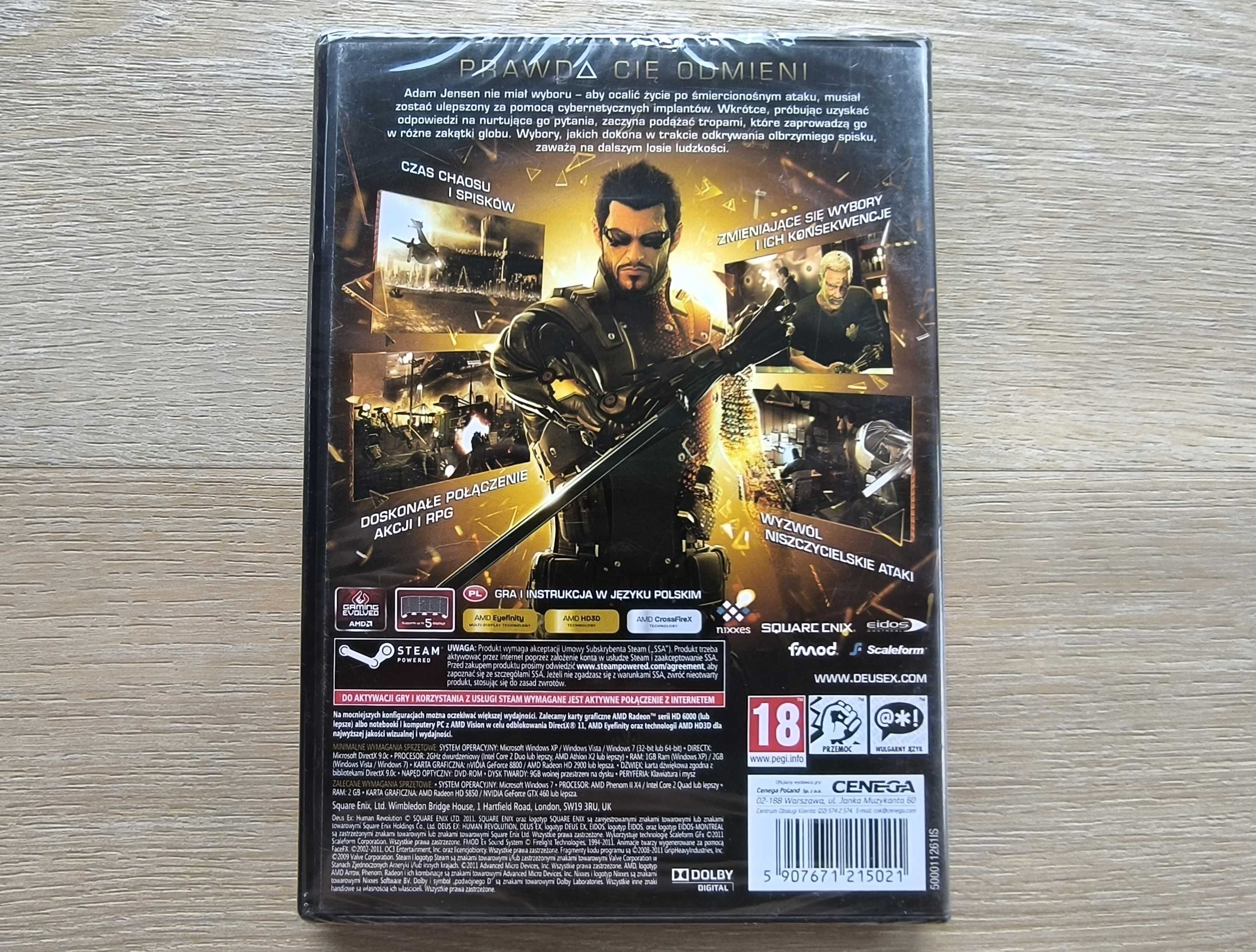 Deus Ex Bunt Ludzkości [PC] (POLSKA WERSJA) Polskie Wydanie Premierowe