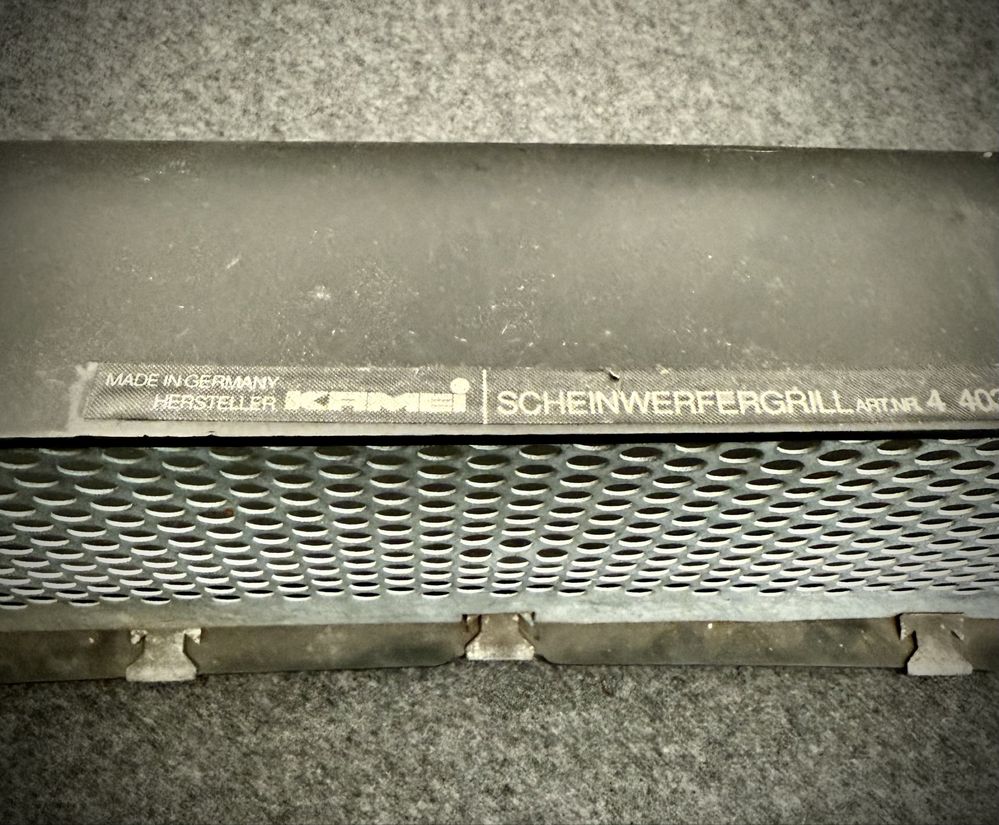 Front/grill/atrapa Vw golf mk2 Kamei - rarytas!