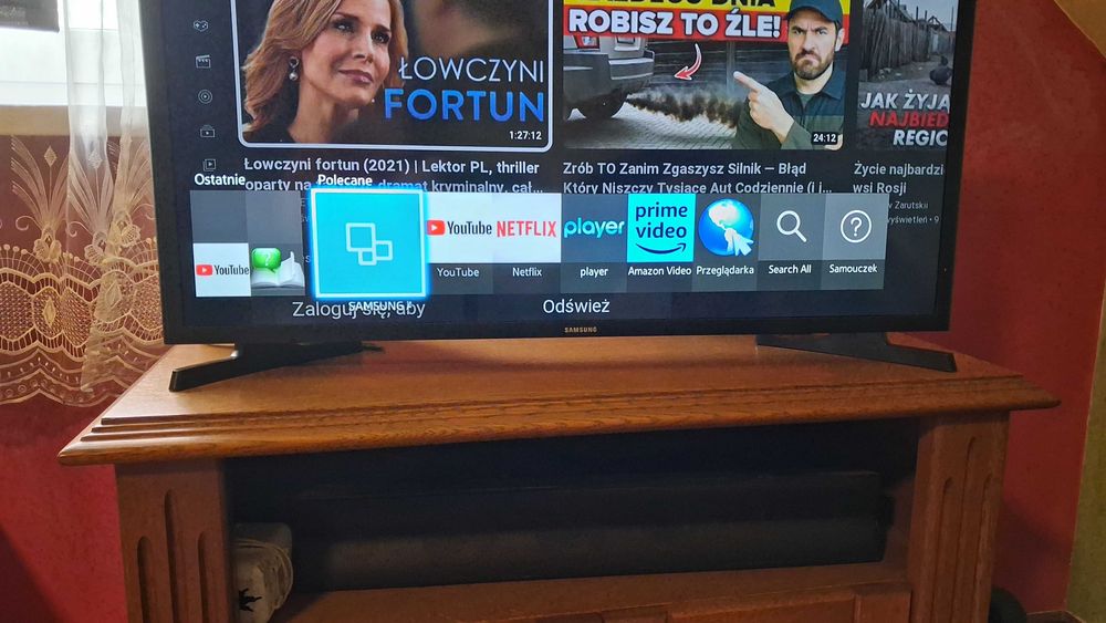 Telewizor LED SAMSUNG 32 cale Wi-Fi Smart Dvbt2-hevc