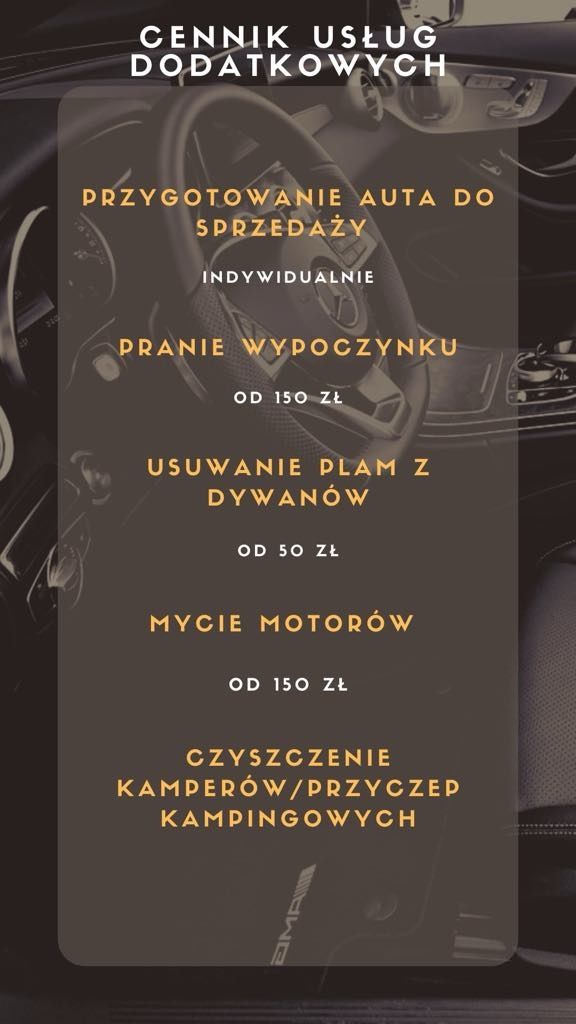 Usługa mobilnego detailingu myjnia pod twoim domem