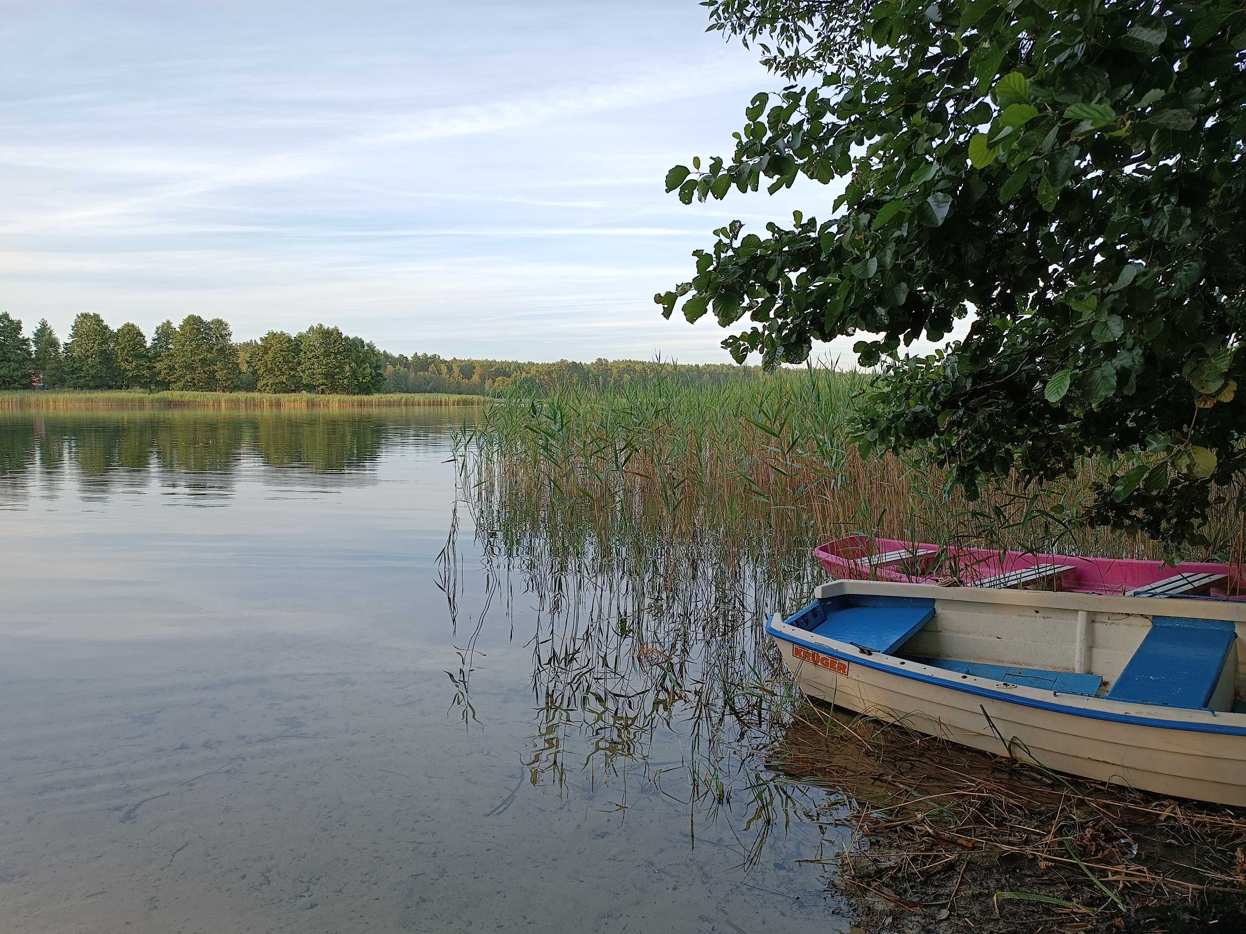 Domek 30m + taras 6m nad jeziorem Spore