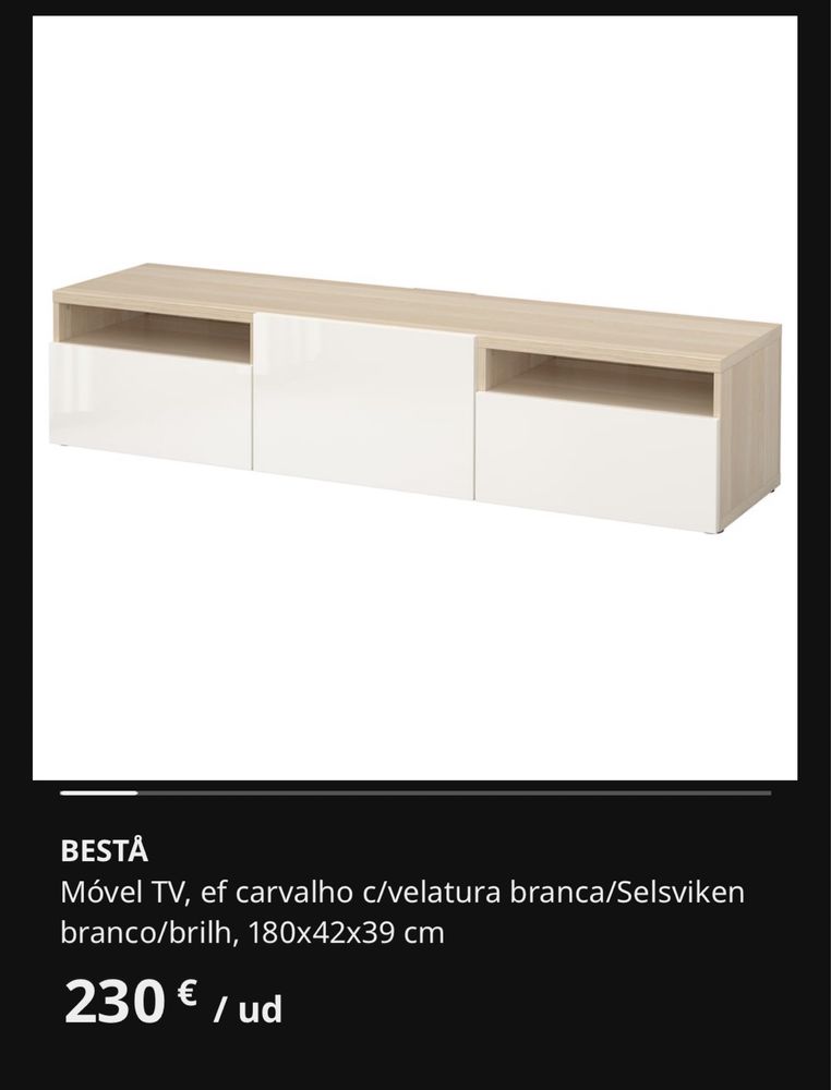 Móvel TV Sala Besta IKEA