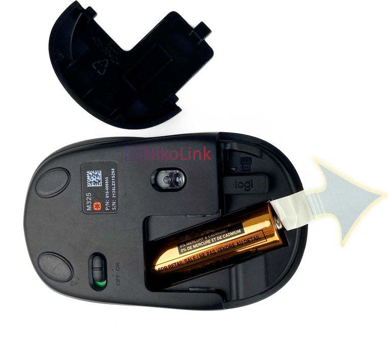 Бездротова Миша Logitech M325 | USB, До 18 міс роботи - Refurbished