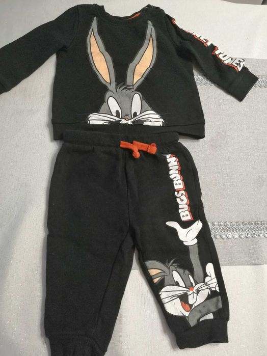 Dres chłopięcy 74 króliczek