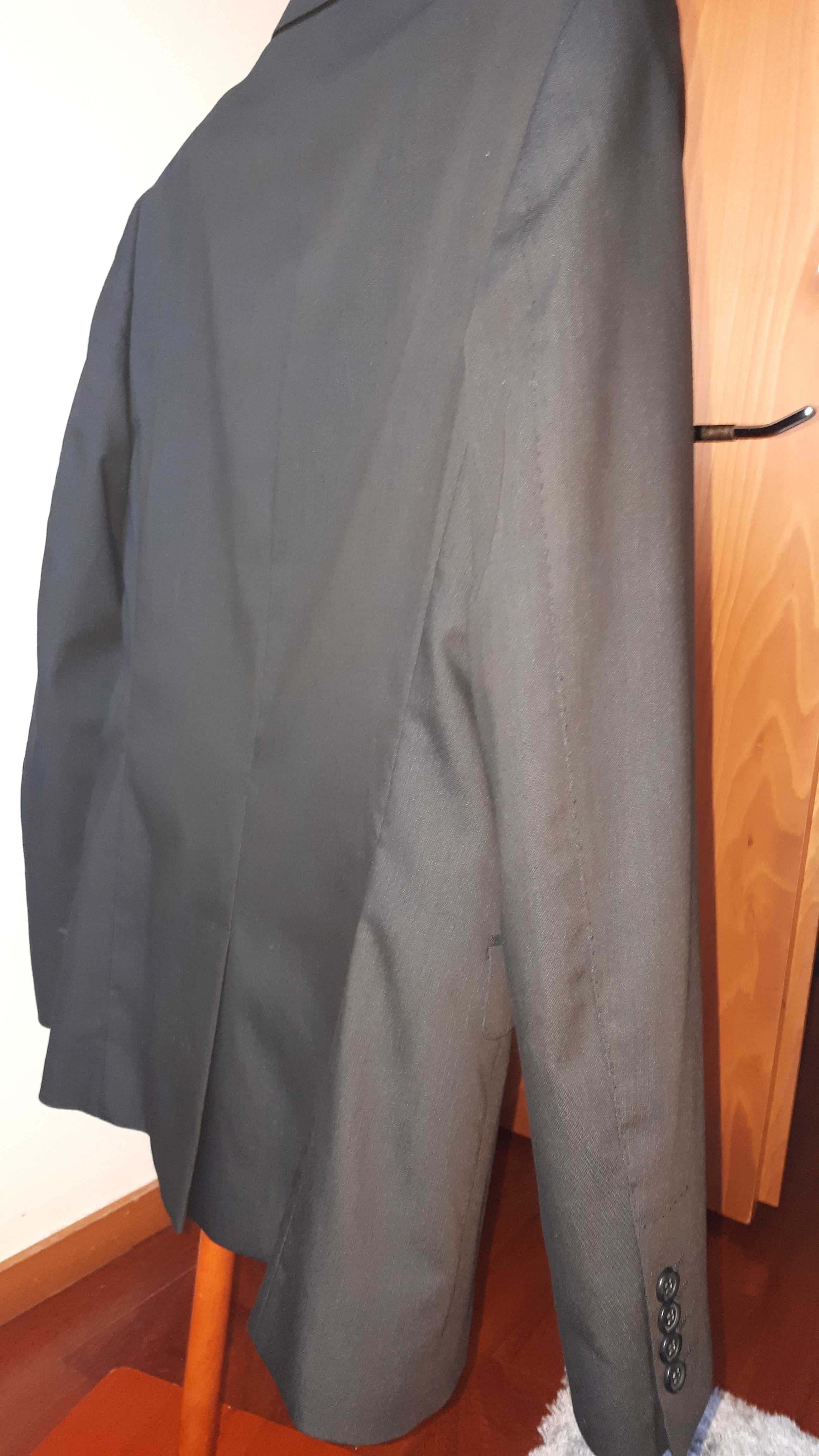 Blazer homem Zara preto 48