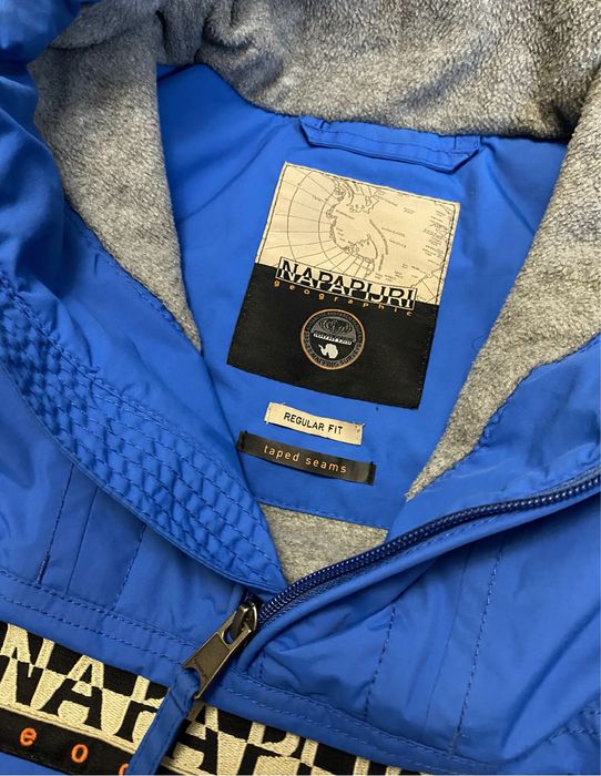 Теплая куртка анорак napapijri the north face