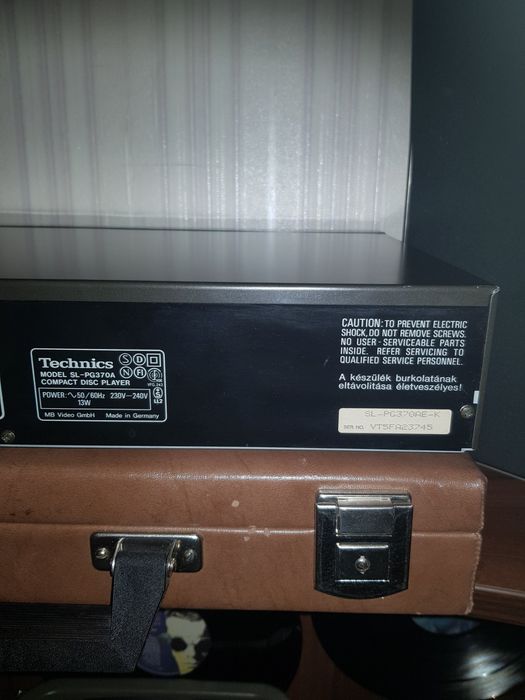 Technics SL-PG370A cd проигрыватель, плеер, дека