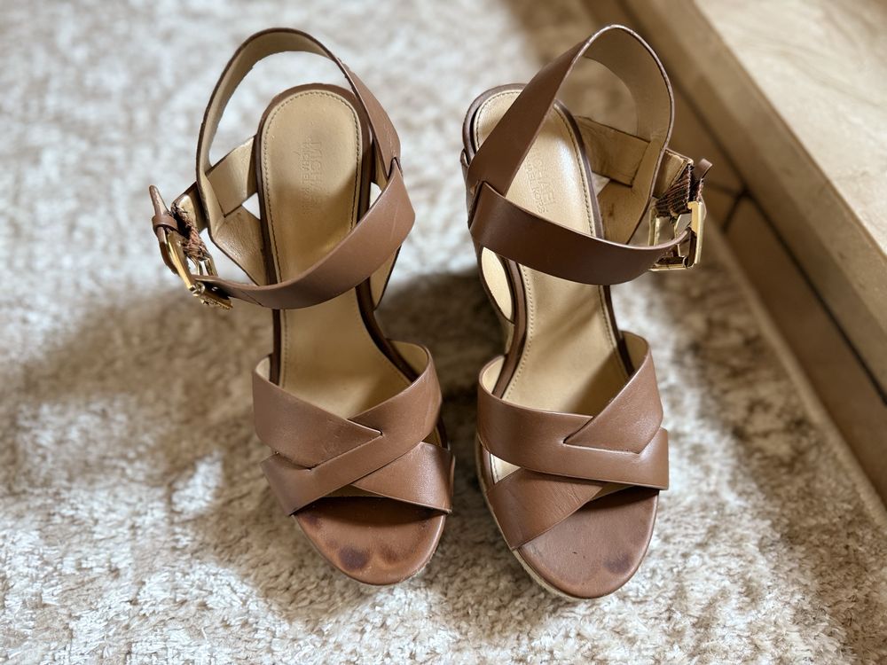 Sandały koturny na koturnie espadryle Michael kors 8.5M