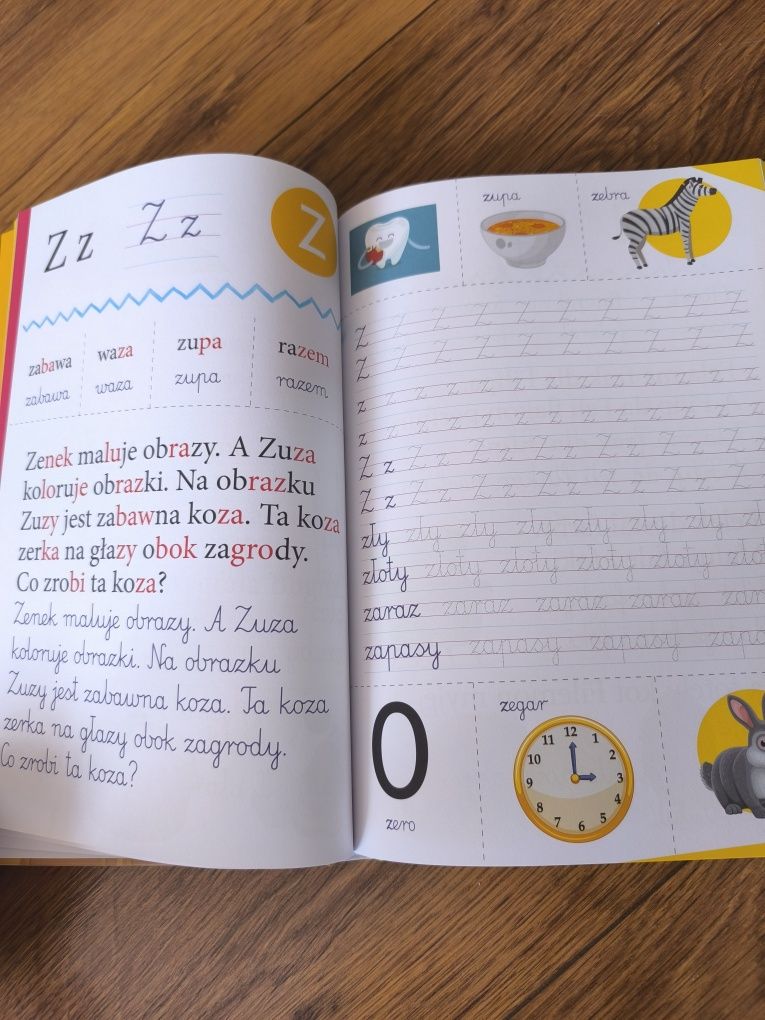 Mój pierwszy elementarz do nauki czytania i pisania