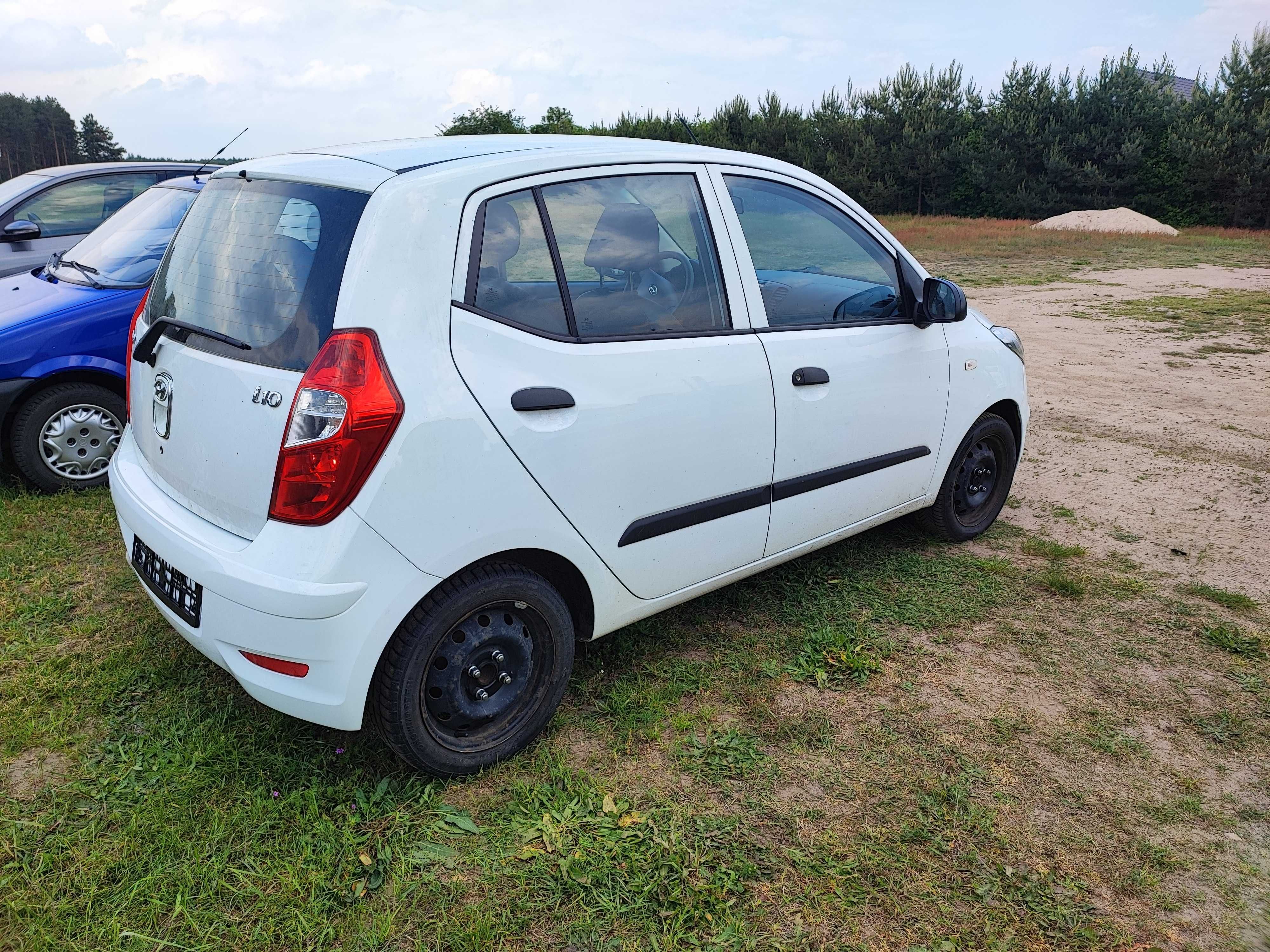 Hyundai i10 2013r polift, benzyna 78tys km, 1 wlasciciel, dokumentacja