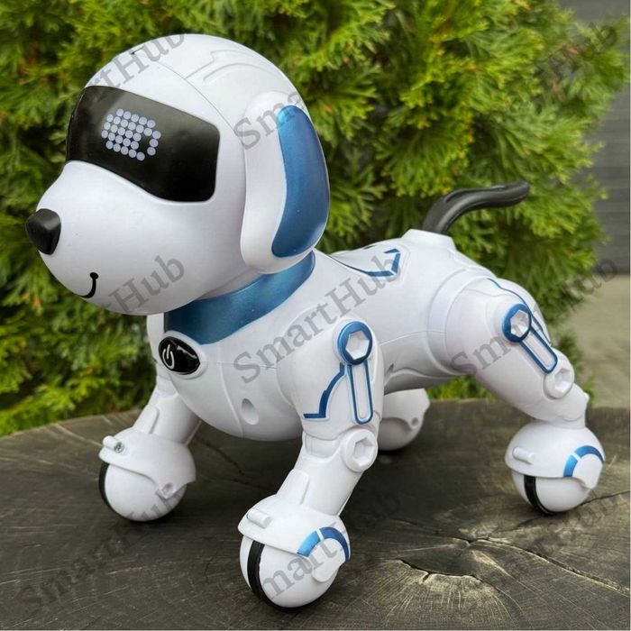 Собачка на радиоуправлении Duke синий, Собака на пульте, Собака-робот
