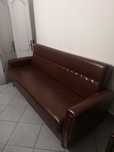 Sofá cama castanho