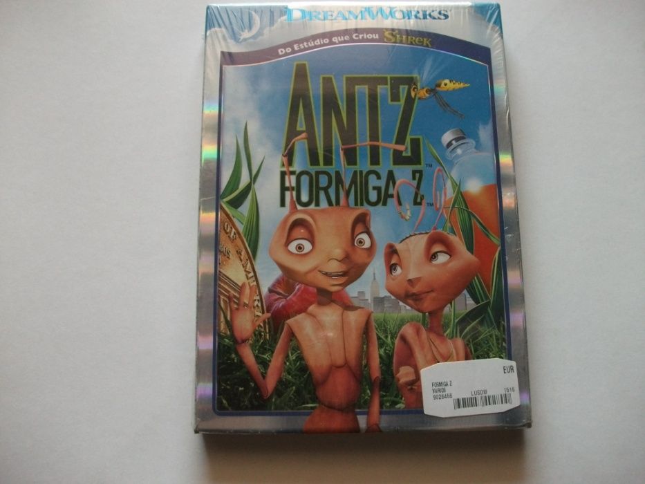 DVD filme de animação Antz novo e selado