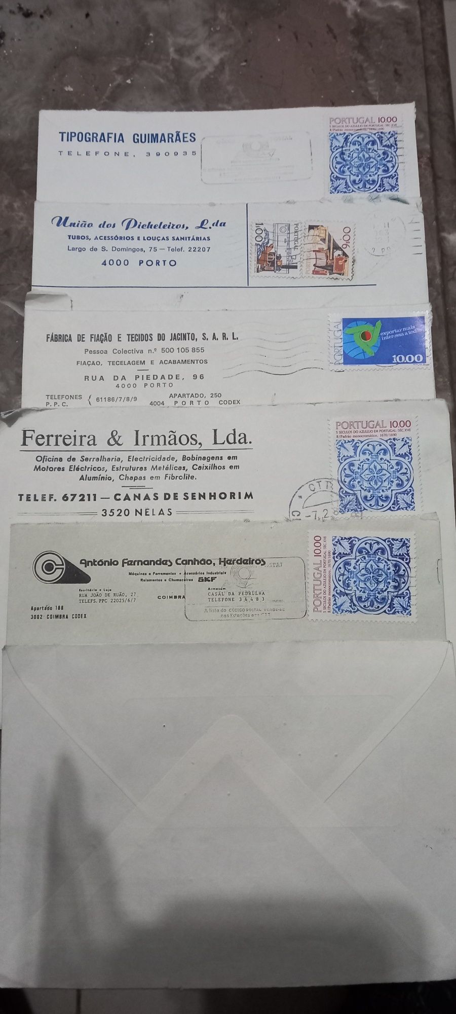 Lote de 20 envelopes ( Lote 1)