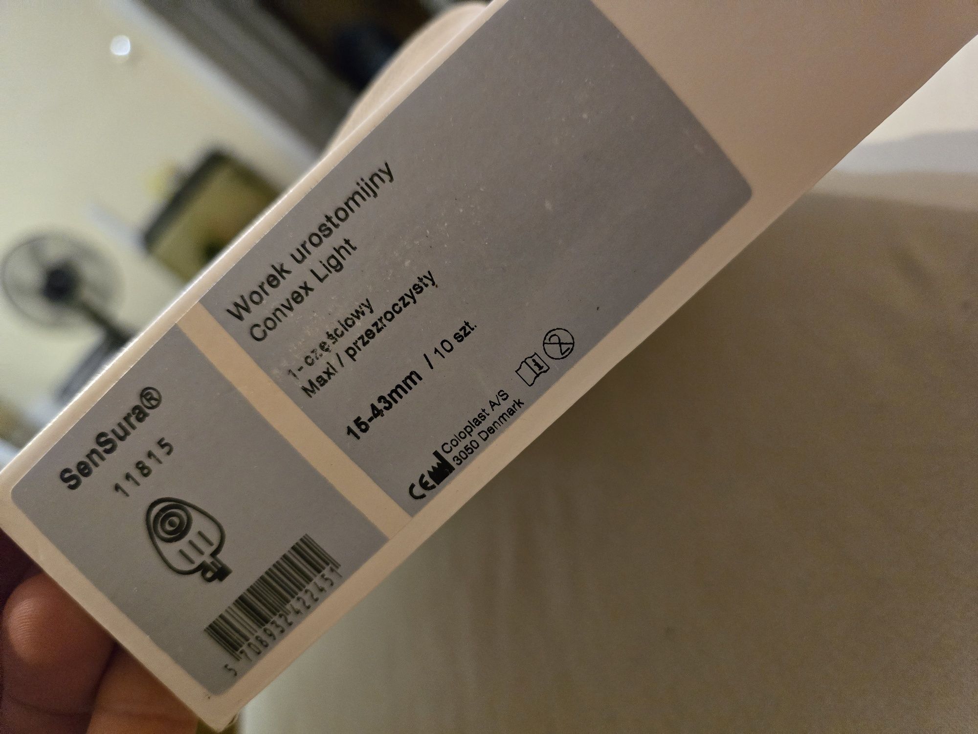 Worek Urostomijny SenSura Wypukły 15-43 mm 400ml Maxi Coloplast  13 Sz