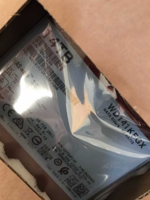 Жорсткий диск WD Red Pro 14 TB (WD141KFGX) HDD В НАЛИЧИИ! майнинг