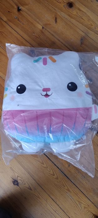 Koci domek gabi miekka duza poduszka łakotek 50CM