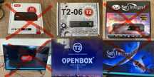 Ресивери (ERGO DVB-T2 302, Openbox T2-06, Sat-Integral S-1228 HD)