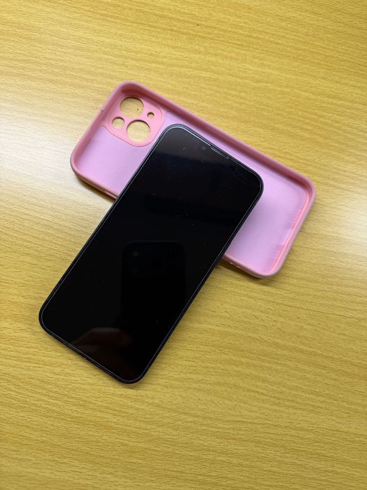 iPhone 13 preto 128Gb (como novo) + capa + vidro protecção