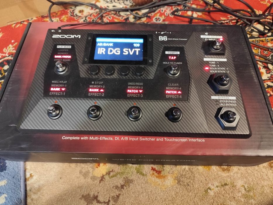 Procesor basowy ZOOM B6