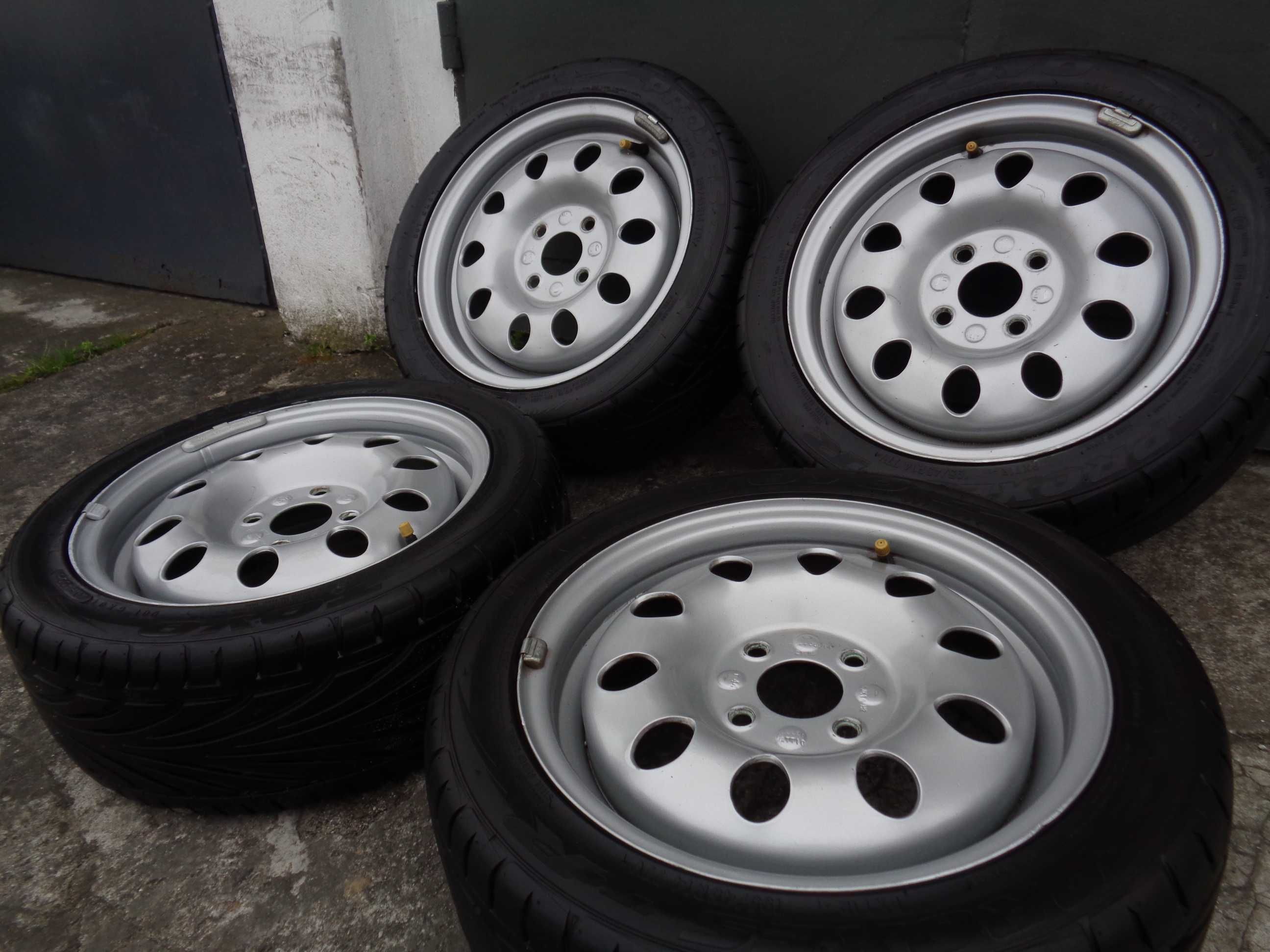 MATTIG SSF '14 cali 4x100 6J ET44 + opony, VW, Fiat, Honda, Opel