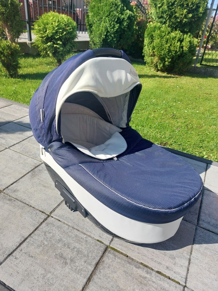 Wózek 3w1 CAMARELO+nosidełko+fotel samochodowy