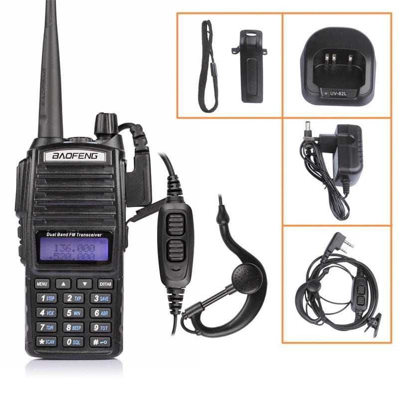 Radiotelefon Baofeng Skaner UV82HT  Straż,Policja Odblokowany Nasłuch