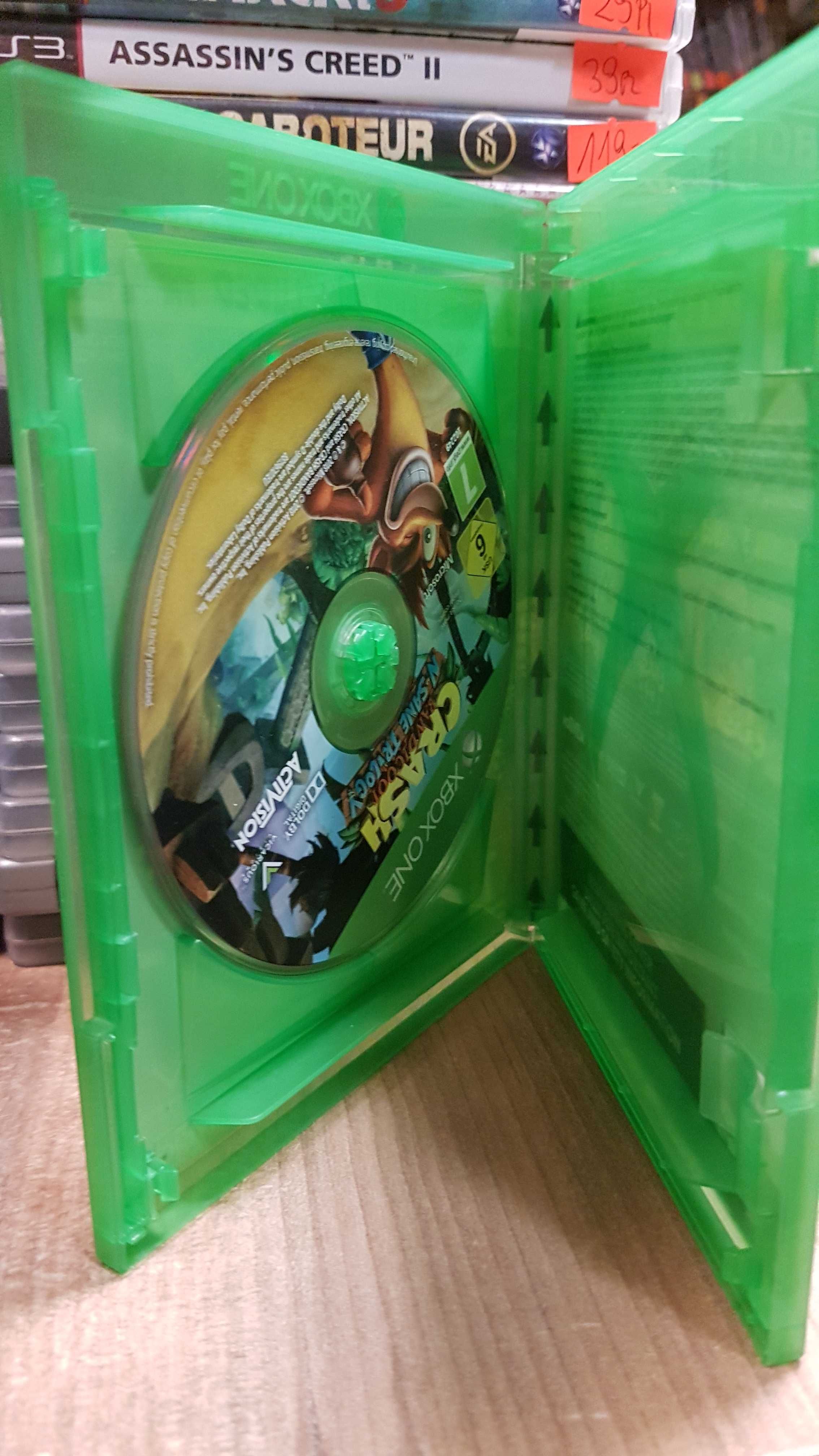 Crash Bandicoot N. Sane Trilogy XBOX ONE Sklep Wysyłka Wymiana