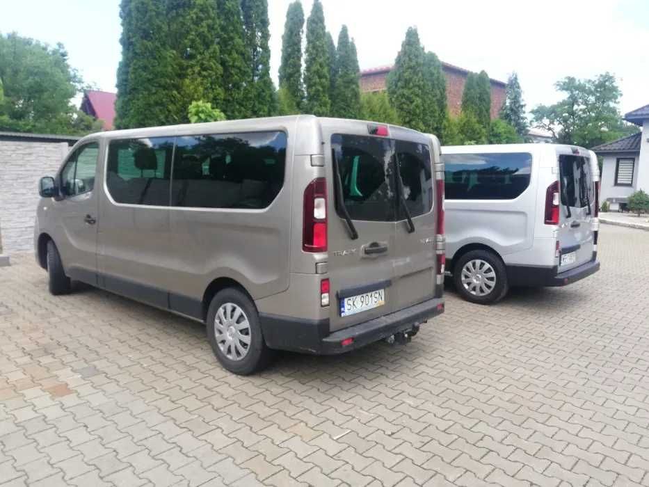 Wypożyczalnia Busów 9 osobowych Renault Trafic Mercedes Sprinter