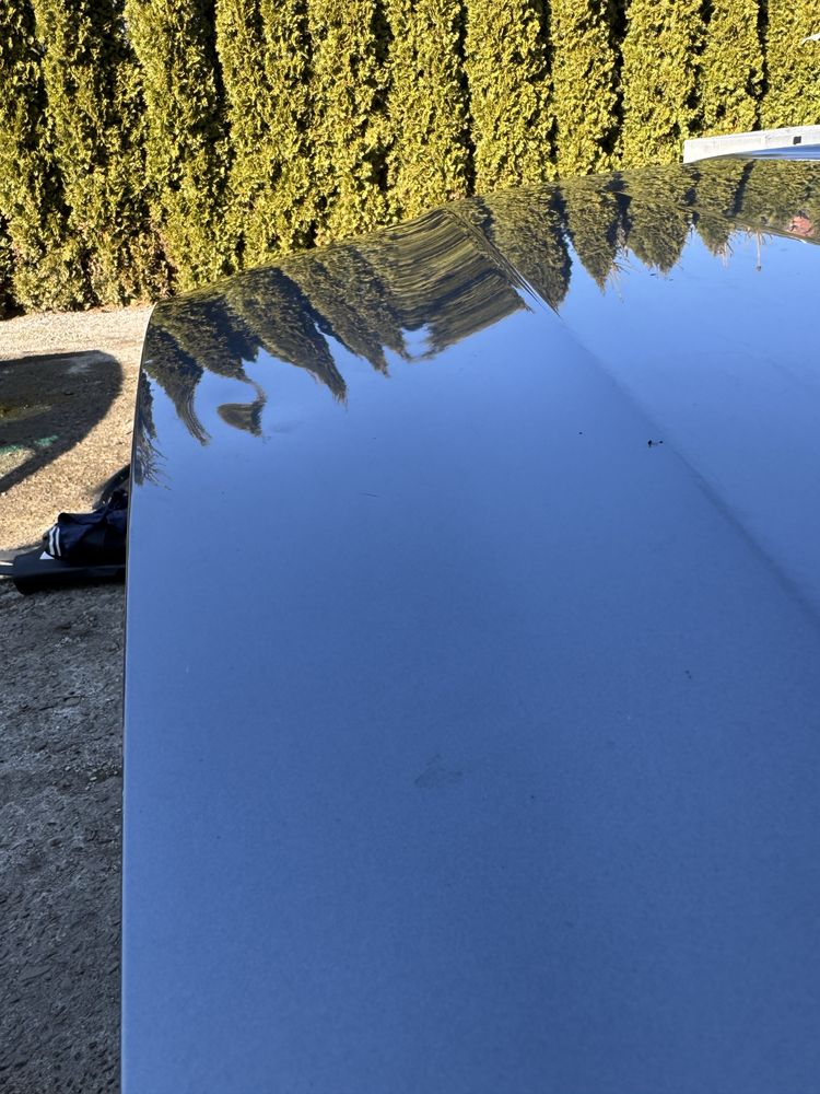Bmw e53 x5 maska przednia pokrywa silnika 0400 stahl-grau
