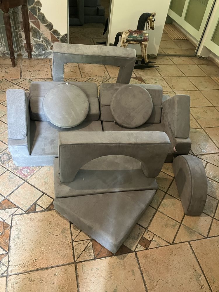Sofa modułowa, 14 elementów