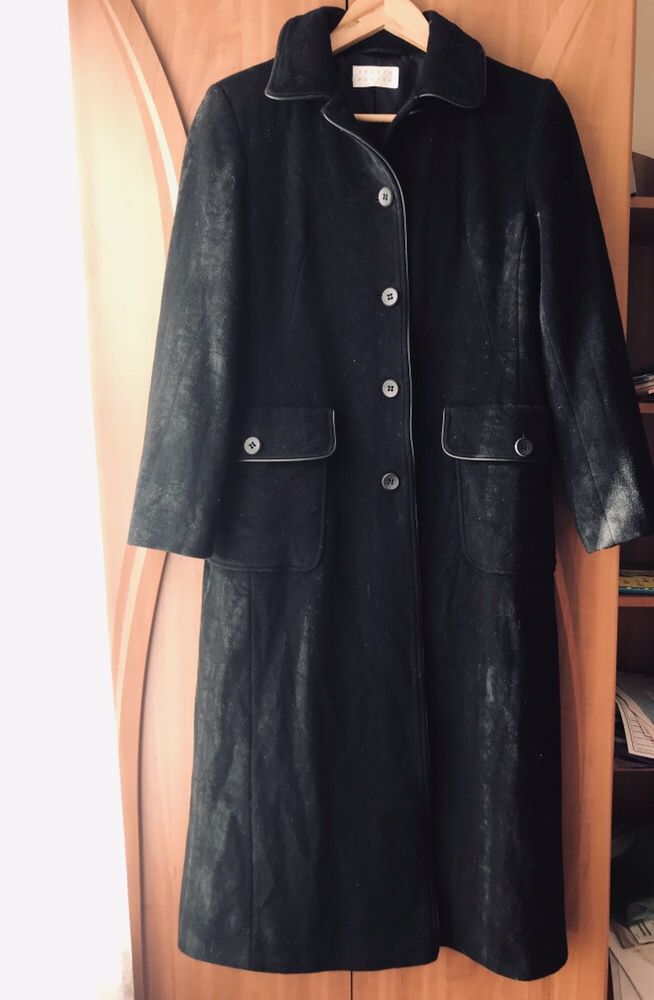 Пальто классика, шерсть и кашемир, новое, s/m размер, торг