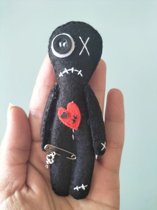 Lucky Patch Doll - feito a mão