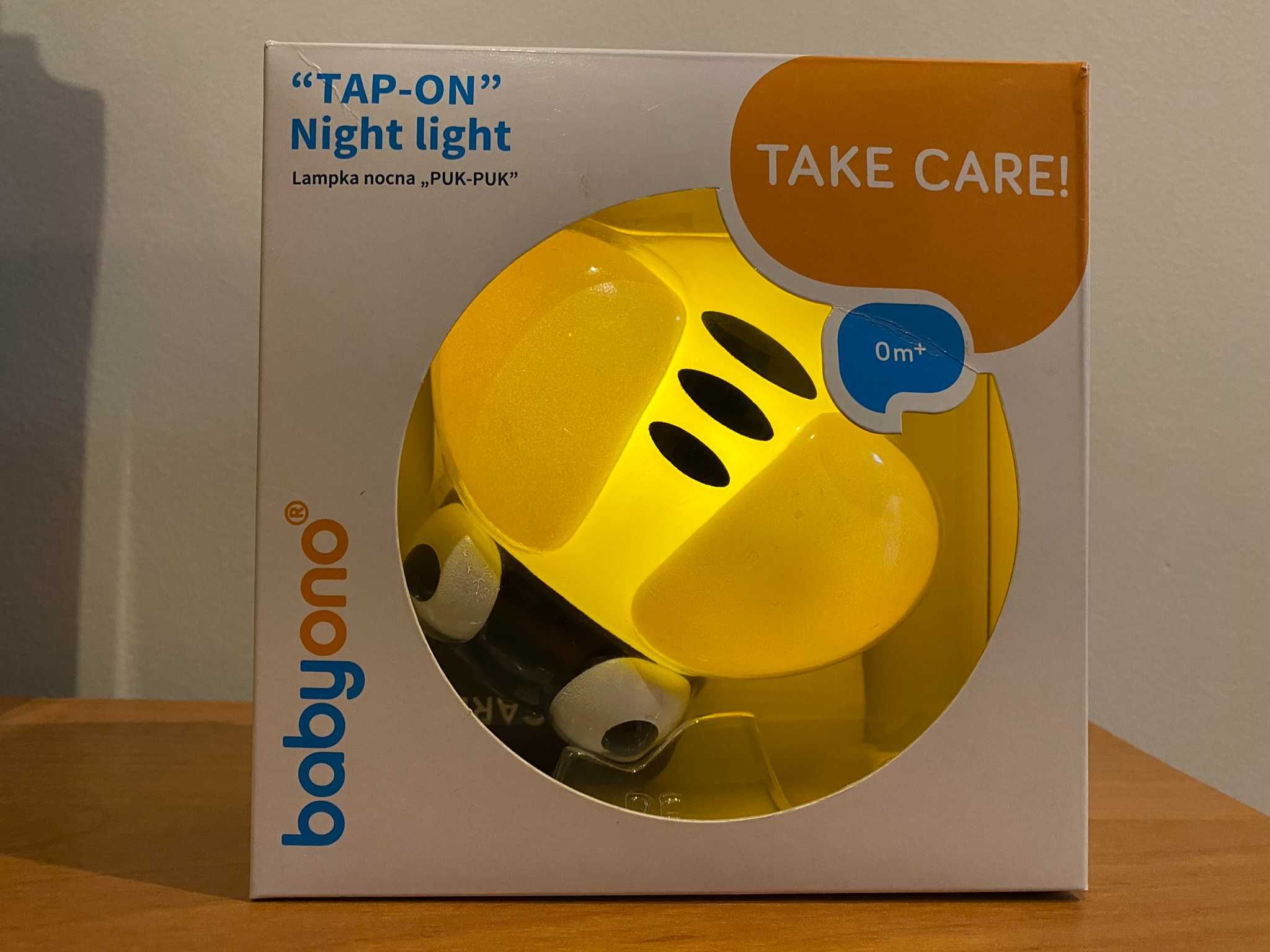 Lampka Nocka dla dzieci"puk puk" BabyOno / Night light "tap-on"